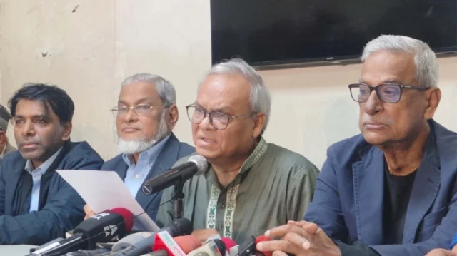 ভারত থেকে উপহার পাওয়া শাড়ি দিয়ে কাঁথা সেলাই করেছেন রিজভীর স্ত্রী