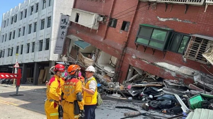 তাইওয়ানে ২৫ বছরের মধ্যে সবচেয়ে শক্তিশালী ভূমিকম্পে এখনো নিখোঁজ শতাধিক