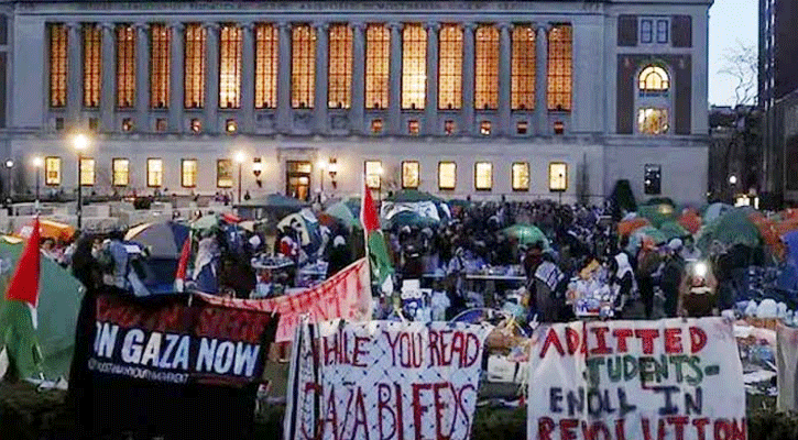 যুক্তরাষ্ট্রে বিশ্ববিদ্যালয়গুলোতে ইসরায়েলের বিরুদ্ধে বিক্ষোভ ছড়িয়ে পড়ছে