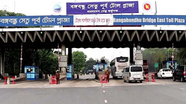 ৫ দিনে বঙ্গবন্ধু সেতু দিয়ে দেড় লাখ যানবাহন পারাপার
