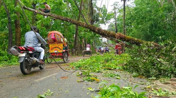 নয় জেলায় বজ্রপাত ও কালবৈশাখীন তান্ডবে নিহত ১৪