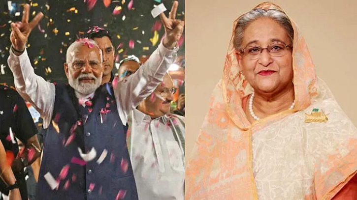 সন্ধ্যায় মোদির শপথ গ্রহণ অনুষ্ঠানে যোগ দেবেন প্রধানমন্ত্রী