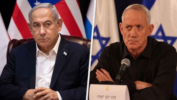 ইসরাইলের যুদ্ধকালীন মন্ত্রিসভা থেকে বেনি গানৎসের পদত্যাগ