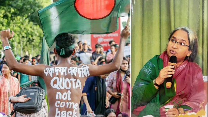 ‘যারা নিজেদের রাজাকার বলে, তাদের কপালে পতাকা বাঁধার অধিকার নেই’