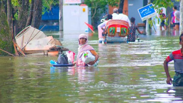 বন্যায় মৃত্যু বেড়ে ৫৯, পানিবন্দি প্রায় ৭ লাখ পরিবার