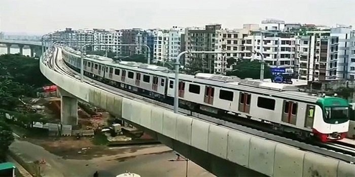 আগারগাঁও-মতিঝিল অংশে মেট্রোরেল চলাচল বন্ধ