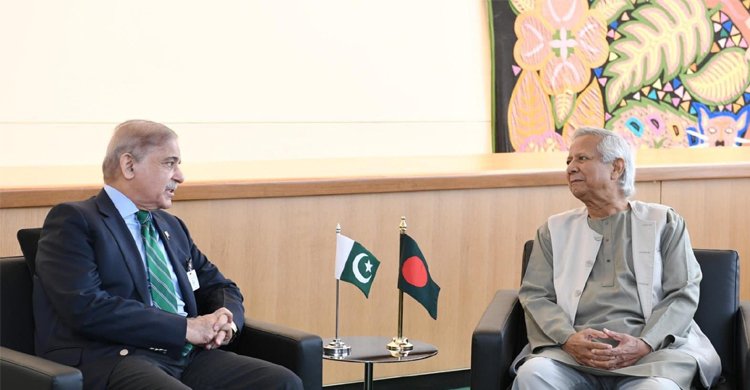 ড. মুহাম্মদ ইউনূসের সঙ্গে পাকিস্তানের প্রধানমন্ত্রীর দ্বিপক্ষীয় বৈঠক
