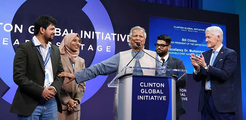 বিশ্বমঞ্চে গণঅভ্যুত্থানের গল্প বললেন ড. ইউনূস