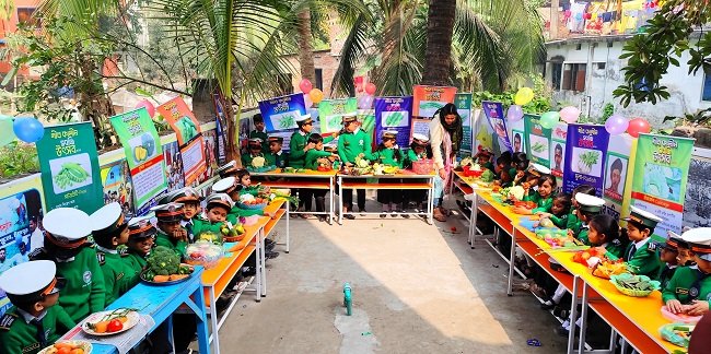 চাঁদপুরে ব্যতিক্রমী দেশজ সবজি উৎসব