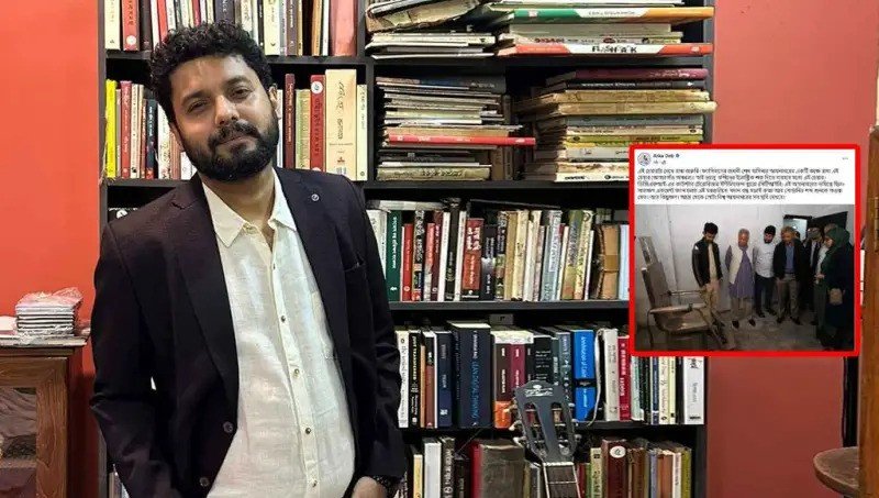 আয়নাঘর ঘুরে দেখে ফেসবুকে যা লিখলেন ভারতীয় সাংবাদিক