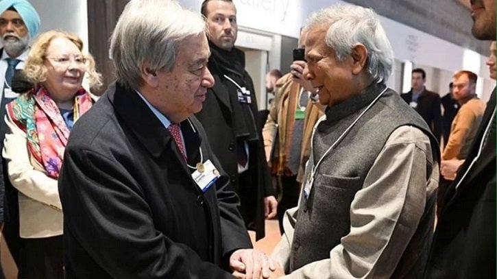 প্রধান উপদেষ্টাকে জাতিসংঘ মহাসচিবের চিঠি