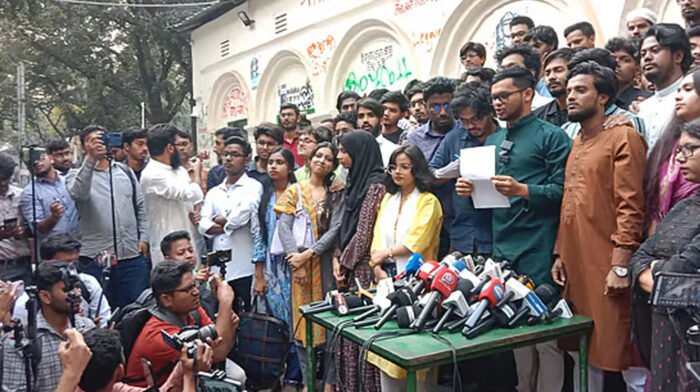 গণতান্ত্রিক ছাত্রসংসদ থেকে রিফাত রশীদের পদত্যাগ