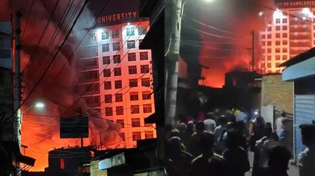 গাবতলীতে অগ্নিকাণ্ডে পুড়লো দেড়শো ঘর, ২ বাস