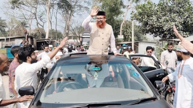 গোপালগঞ্জের কোটালীপাড়ায় জামায়াত নেতার শোডাউন