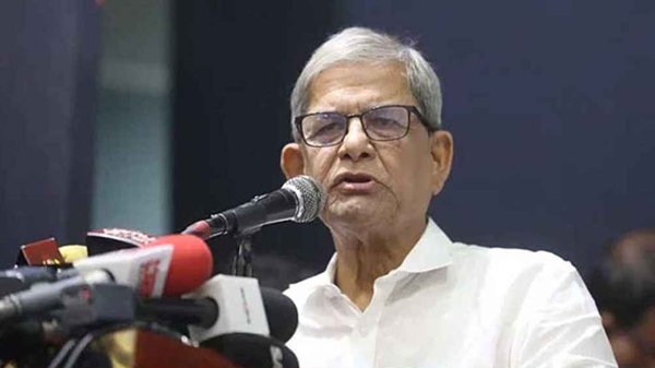 নির্বাচন নিয়ে প্রধান উপদেষ্টার বক্তব্য অস্পষ্ট: মির্জা ফখরুল