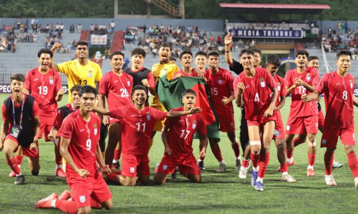 নেপালকে হারিয়ে সাফের ফাইনালে বাংলাদেশ