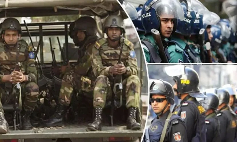 যৌথ বাহিনীর অভিযানে এক সপ্তাহে আটক ২৫৮ জন