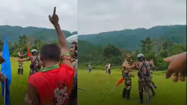 সিলেট সীমান্তে উত্তেজনা, স্থানীয়দের বাধায় পিছু হটলো বিএসএফ