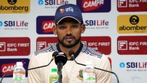 ‘অভিমানে’ টেস্টের নেতৃত্বও ছাড়ছেন শান্ত!