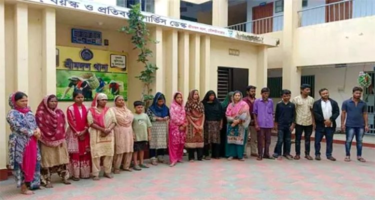 মৌলভীবাজার সীমান্ত দিয়ে ২৫ জনকে পুশইন