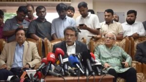 আসন সীমানা নির্ধারণ ও তত্ত্বাবধায়ক ইস্যুতে রাজনৈতিক দলগুলোর ঐকমত্য