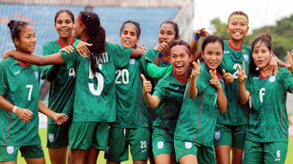 ইতিহাস গড়ে প্রথমবার এএফসি এশিয়ান কাপে বাংলাদেশের নারী দল