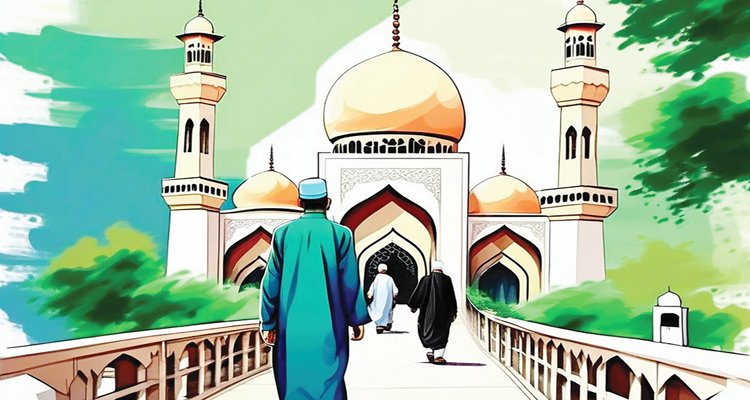 জুমার দিন দ্রুত মসজিদে গমনের নির্দেশ