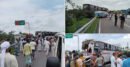 ঢাকা-ভাঙ্গা এক্সপ্রেসওয়েতে ভয়াবহ বাস দুর্ঘটনা, আহত কমপক্ষে ২৫ জন