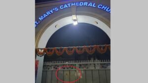 রাজধানীতে গির্জায় ককটেল হামলা