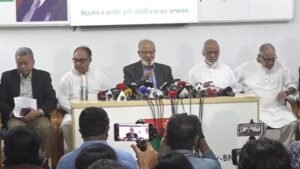 জুলাই সনদের বাইরে গিয়ে সিদ্ধান্ত ঘোষণা করলে দায় সরকারের: বিএনপি