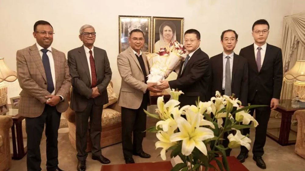 তারেক রহমানের সঙ্গে চীনের রাষ্ট্রদূতের সাক্ষাৎ
