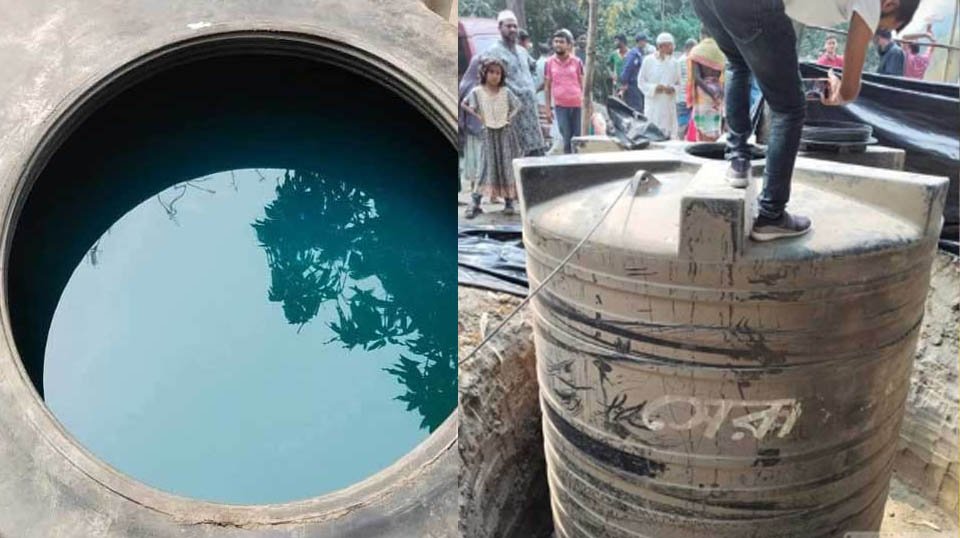 মাটির নিচে ১০ হাজার লিটার জ্বালানি তেল মজুত, ব্যবসায়ীকে জরিমানা