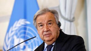 লেবাননের জনগণের সঙ্গে সংহতি জানাতে বৈরুতে জাতিসংঘের মহাসচিব