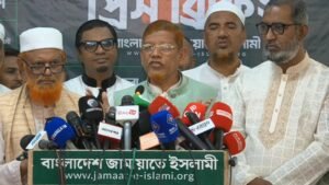 সংস্কার পরিষদের অধিবেশন না ডাকলে রাজপথে নামার হুঁশিয়ারি জামায়াতের