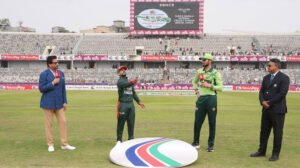 টস হেরে ব‍্যাটিংয়ে বাংলাদেশ