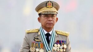 মিয়ানমারের নতুন প্রেসিডেন্ট সাবেক জান্তাপ্রধান মিন অং হ্লাইং