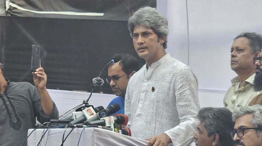 গণসংহতি আন্দোলনের পদ ছাড়ছেন জোনায়েদ সাকি