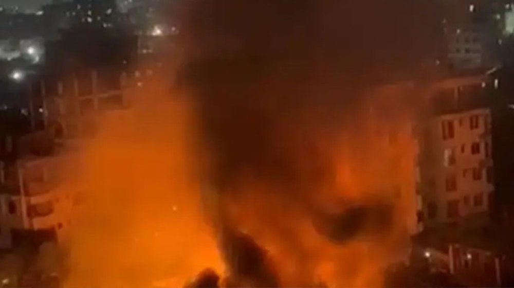 রাজধানীর তুরাগে বস্তিতে আগুন