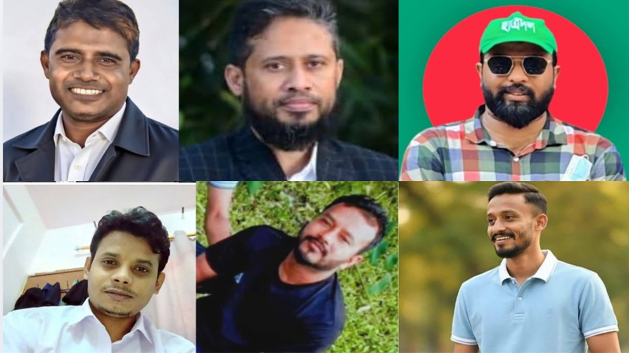 যুবদল ও ছাত্রদলের ৬ নেতাকর্মী কারাগারে