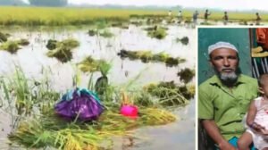 হাওড়ে ধান তলিয়ে যাওয়ার শোক সইতে না পেরে কৃষকের মৃত্যু