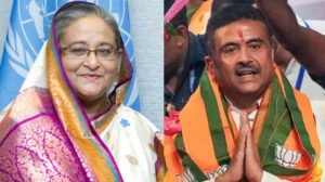 শুভেন্দুকে হাসিনার অভিনন্দন, পশ্চিমবঙ্গ নিয়ে কূটনৈতিক বার্তা