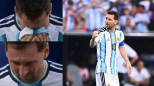 গোল দিয়ে কেন কান্নায় ভেঙে পড়লেন মেসি