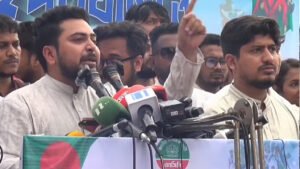 ‘গণভোটের রায় অস্বীকার করছে সরকার’: নাহিদ ইসলাম
