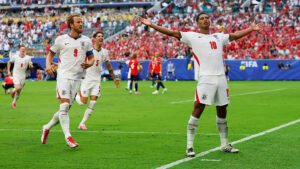 নরওয়ের স্বপ্নভঙ্গ, শেষ চারে ইংল্যান্ড