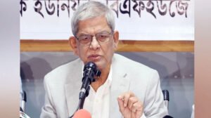 বিরোধী দলের নেতারা ‘শেখ হাসিনার ভাষায়’ কথা বলছেন: মির্জা ফখরুল