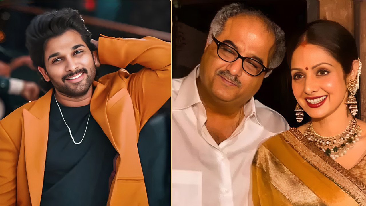 আল্লু আর্জুন কেন কেঁদেছিলেন শ্রীদেবীর বিয়ের দিন