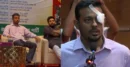 অনুষ্ঠানে বক্তব্যের আগে চোখে ব্যান্ডেজ বাঁধলেন নাসীরুদ্দীন পাটওয়ারী