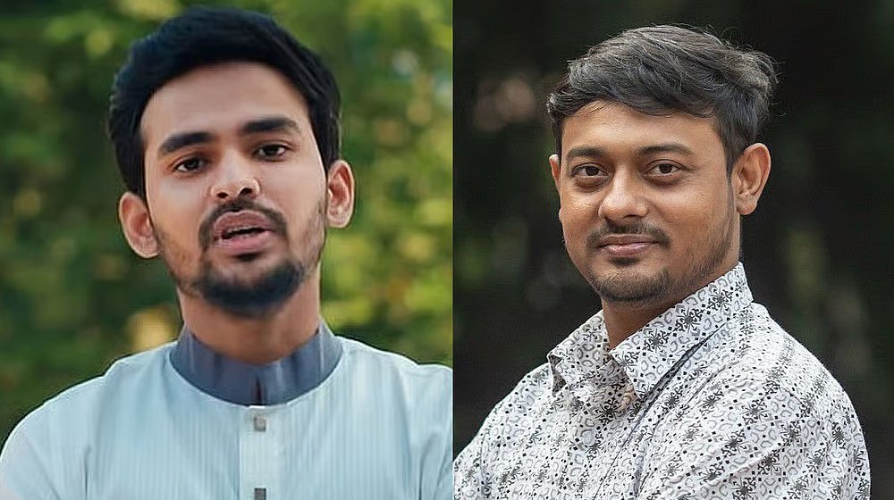 এনসিপির প্রার্থী উত্তরে আসিফ মাহমুদ ও দক্ষিণে নাসীরুদ্দীন পাটওয়ারী