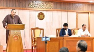 দখল-ভাঙচুরে রাজনৈতিক ছাড় নেই: সংবাদ সম্মেলনে মাহ্‌দী আমিন