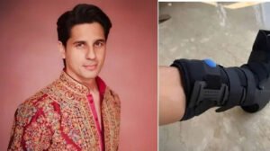 পায়ে আঘাত পেলেন সিদ্ধার্থ মালহোত্রা, কী লিখলেন অভিনেতা?